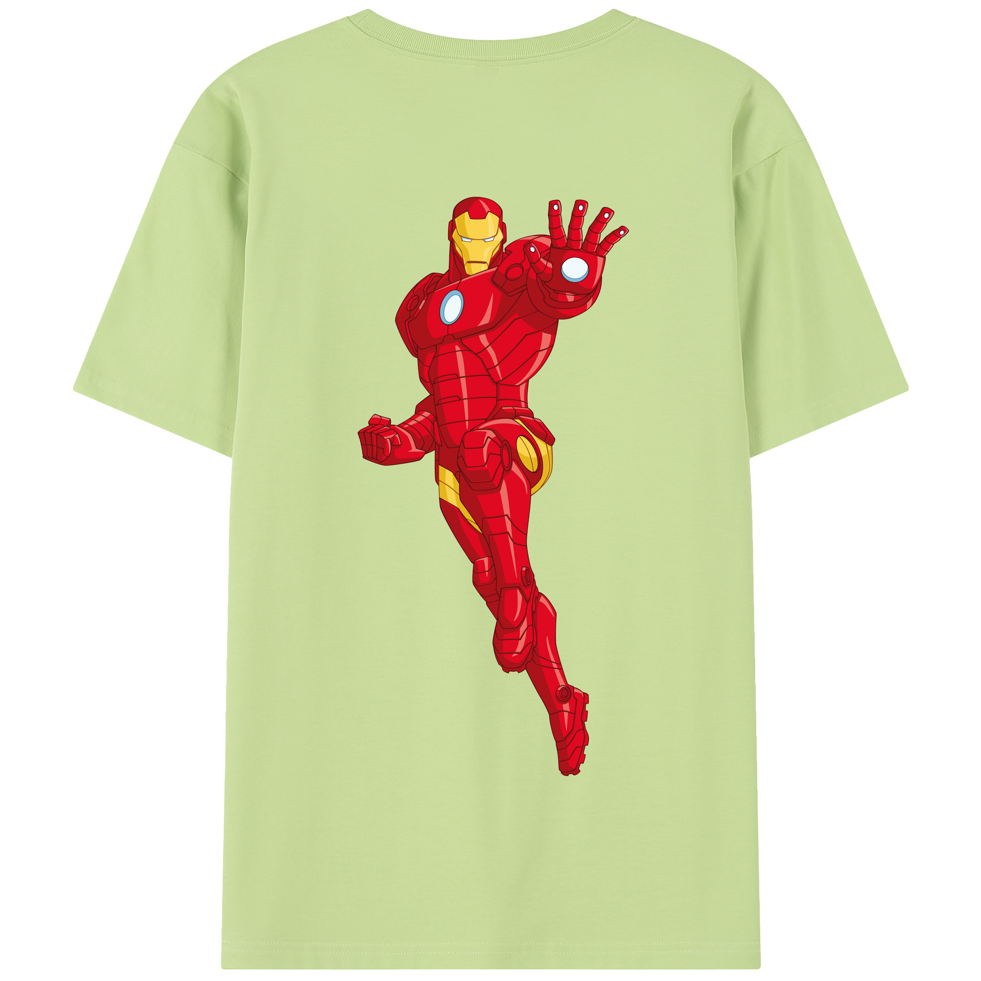 （画像用） アベンジャーズ The Avengers 綿100％半袖Tシャツ（背面プリント）
